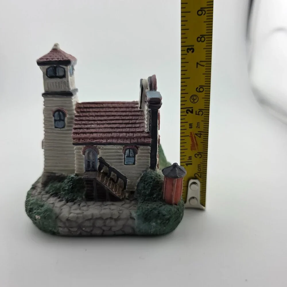 1992 Liberty Falls AH10 Fire Station‎ The American Collection Villages Miniature